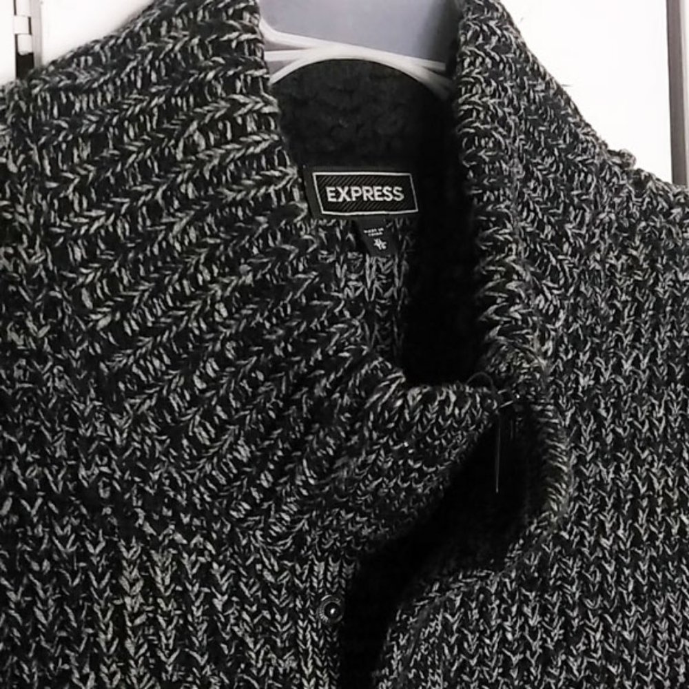 Men's Express Cardigan Sweater XL
